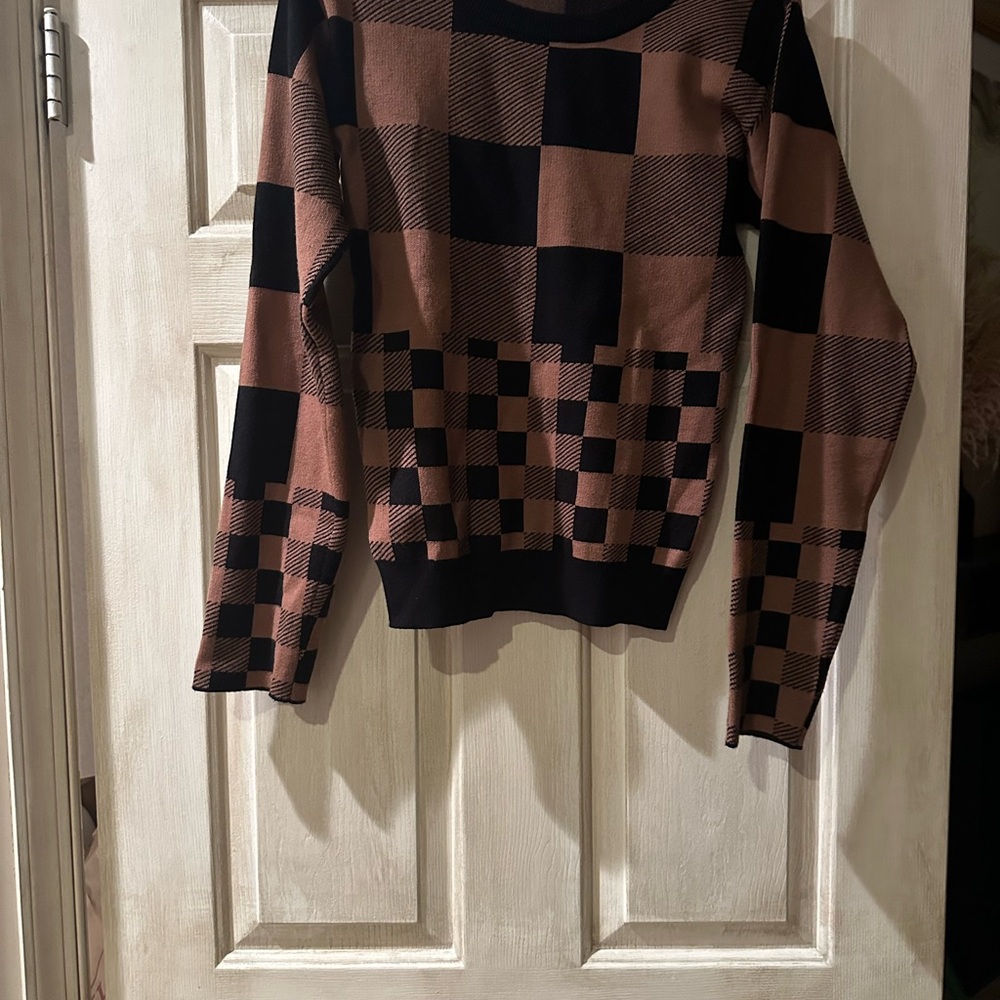 SHEIN Black and Brown Knit Set - Picture 5 of 5